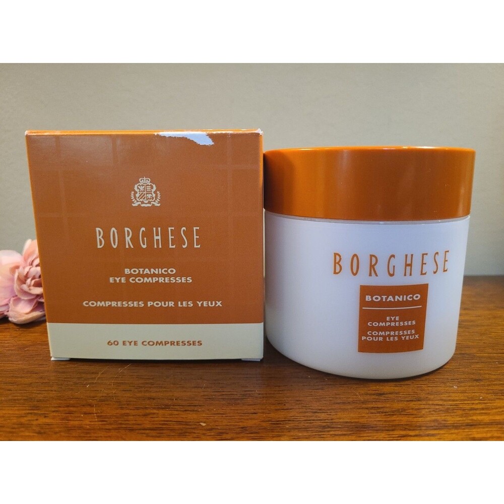 OPEN BOX Borghese Botanico Moisturizing Eye Compresses 60 Count (30 Treatments)